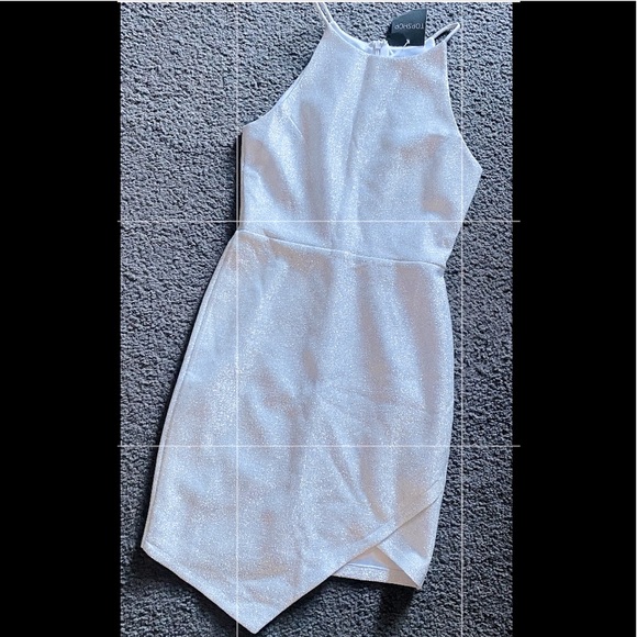 Topshop | Dresses | Gorgeous Sparkly Silver Dress | Poshmark
